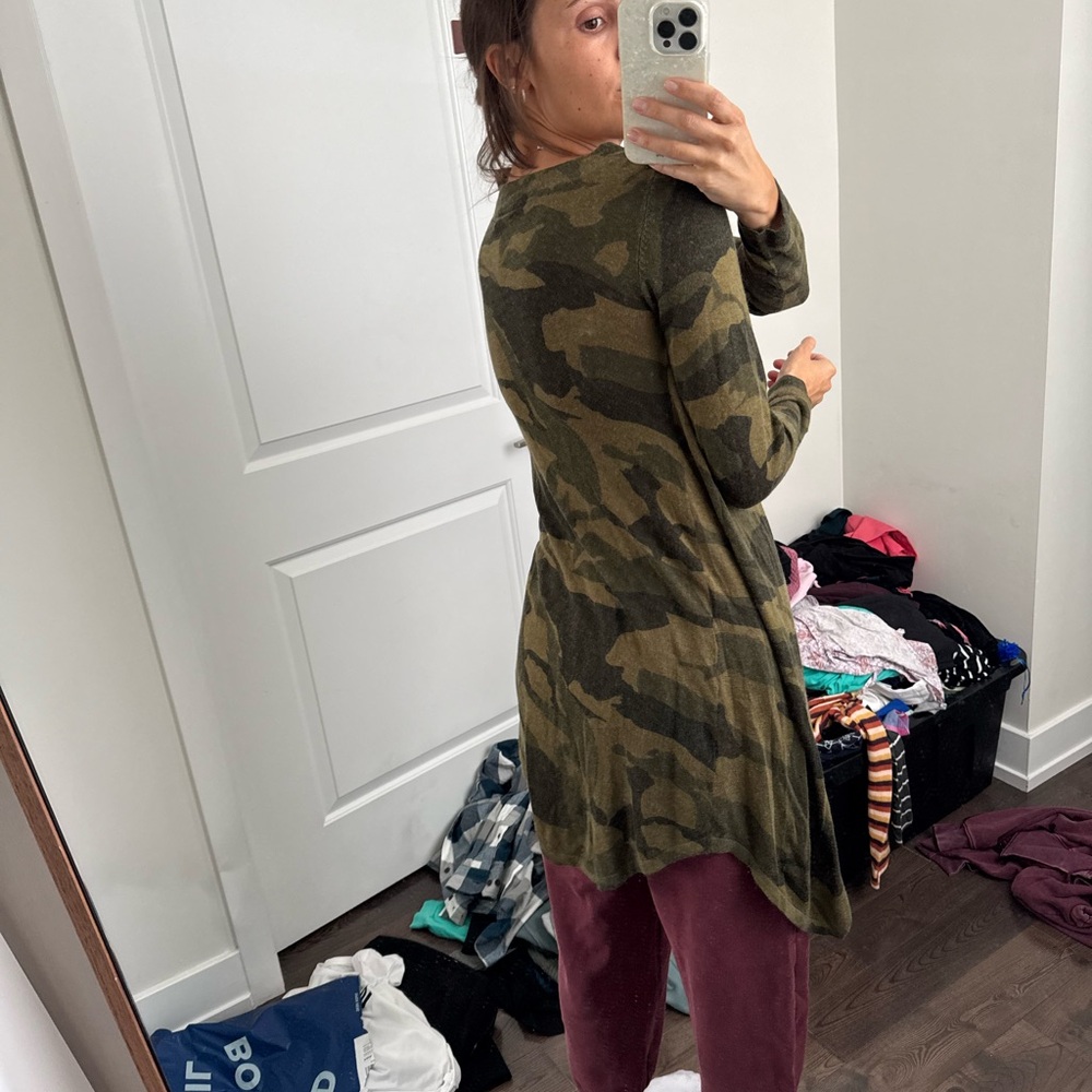 VICI camo duster / cardigan